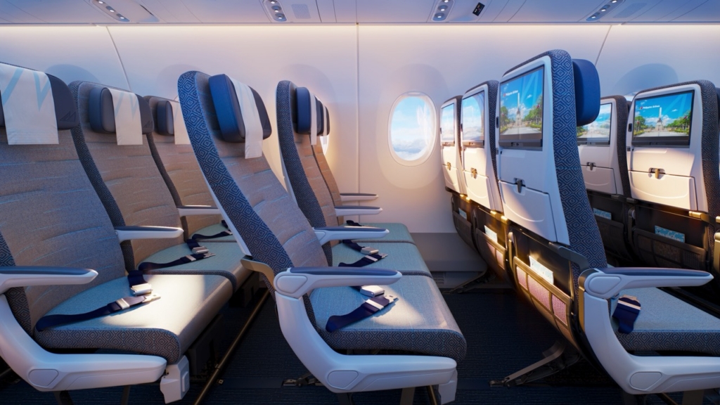 Economy cabin seat