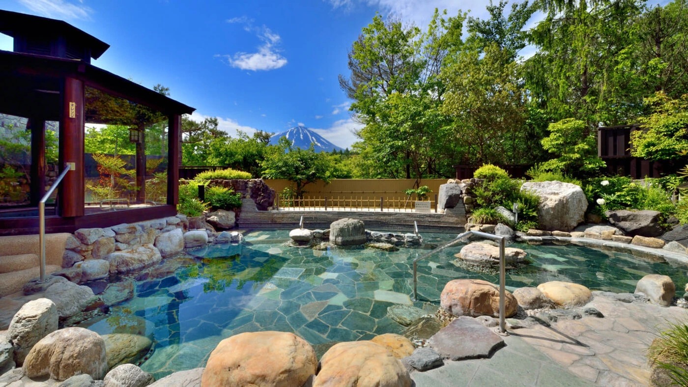 Private Hakone onsen with mountain views